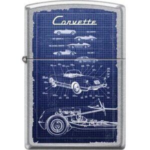 Cool Corvette Design History Zippo Lighter